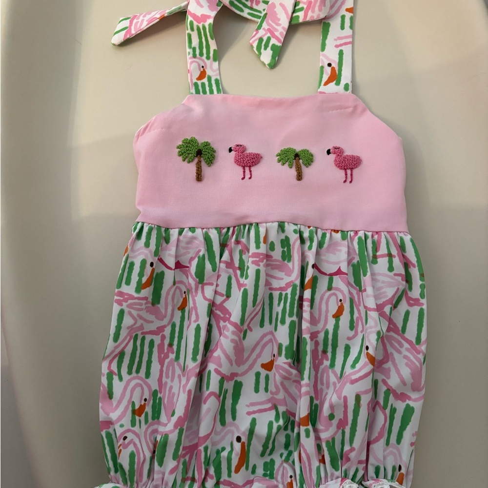 The Smocked Flamingo Baby Bubble